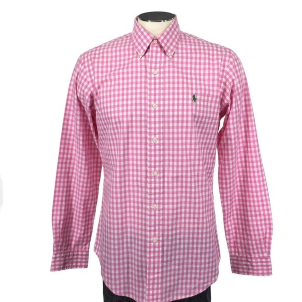 Polo Ralph Lauren Gingham Plaid Shirt Small